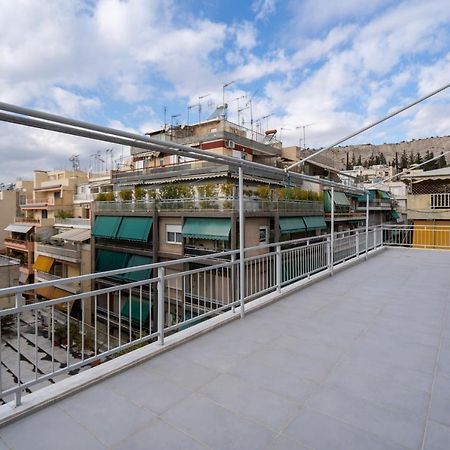 Athens Hideout Apt, Big Rooftop With City View Apartment Екстериор снимка