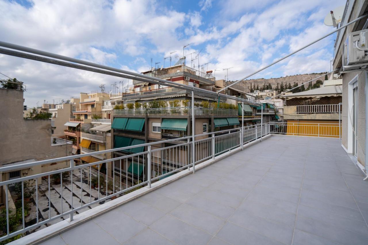 Athens Hideout Apt, Big Rooftop With City View Apartment Екстериор снимка