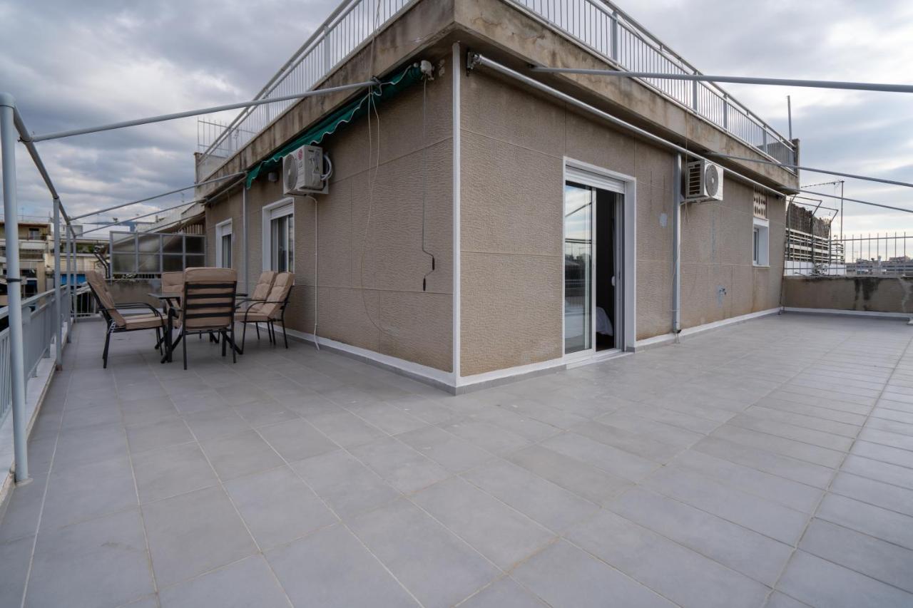 Athens Hideout Apt, Big Rooftop With City View Apartment Екстериор снимка