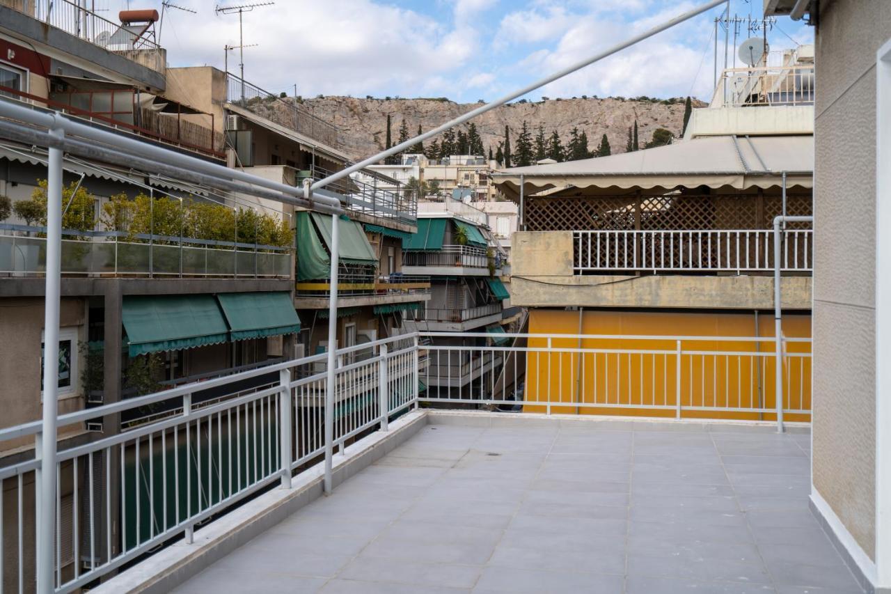 Athens Hideout Apt, Big Rooftop With City View Apartment Екстериор снимка