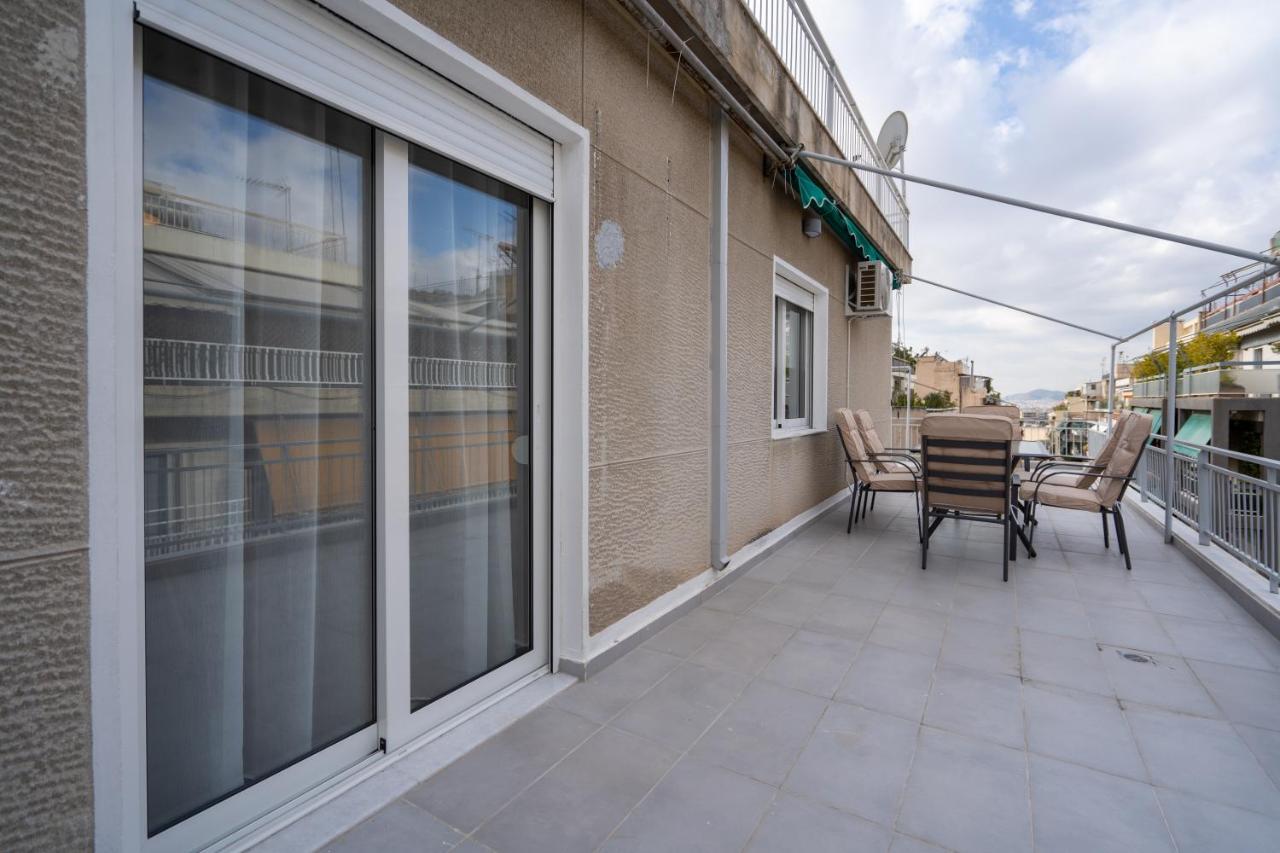 Athens Hideout Apt, Big Rooftop With City View Apartment Екстериор снимка