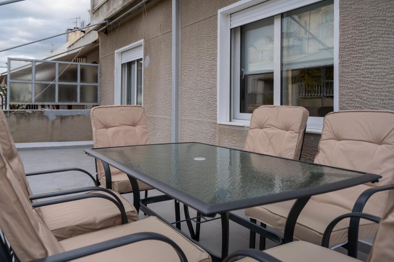 Athens Hideout Apt, Big Rooftop With City View Apartment Екстериор снимка