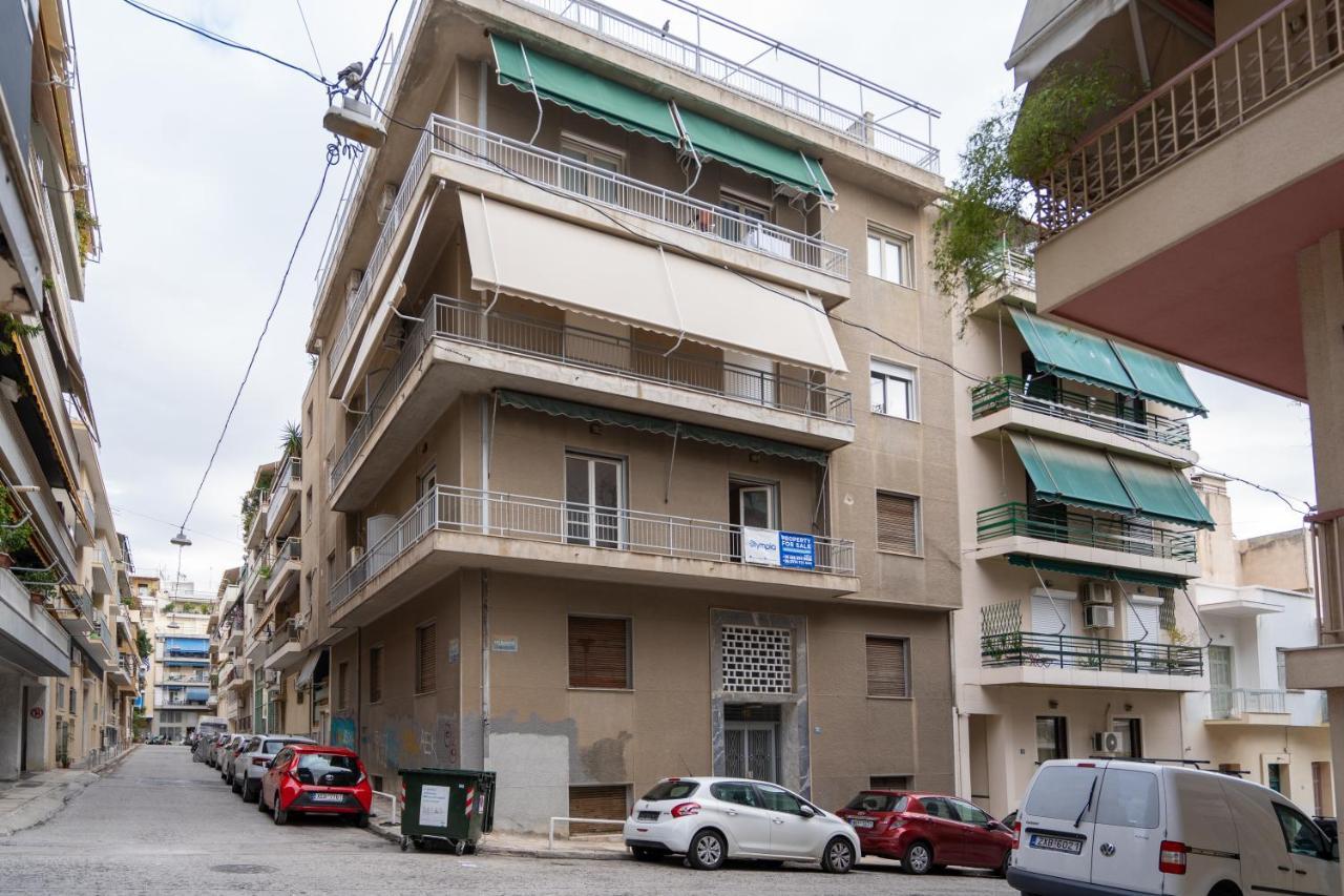 Athens Hideout Apt, Big Rooftop With City View Apartment Екстериор снимка